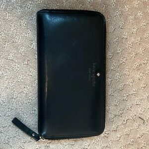 Kate Spade Black Leather Wallet